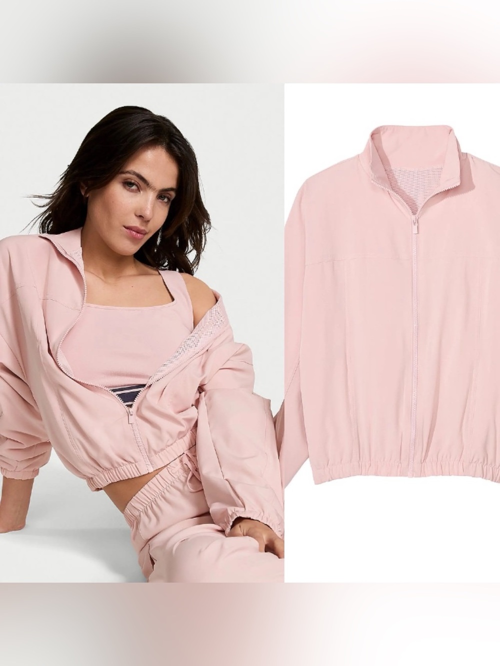 Victoria's Secret Pink Bomber Track Jacket